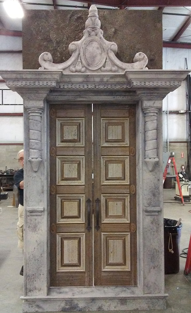 Photo of an ornate doorway